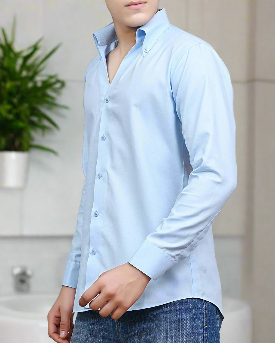 Italian Old Money Button Down Shirt | THE ROYAL COLLAR