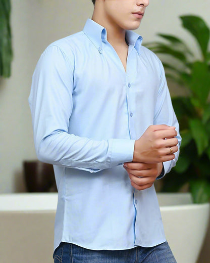 Italian Old Money Button Down Shirt | THE ROYAL COLLAR